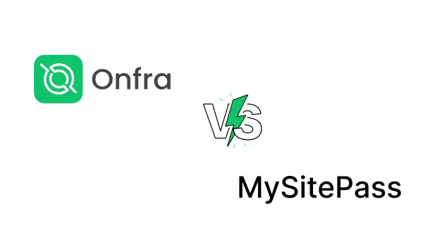 Onfra vs MySitePass | Alternative to MySitePass